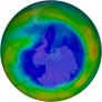 Antarctic Ozone 2001-09-04